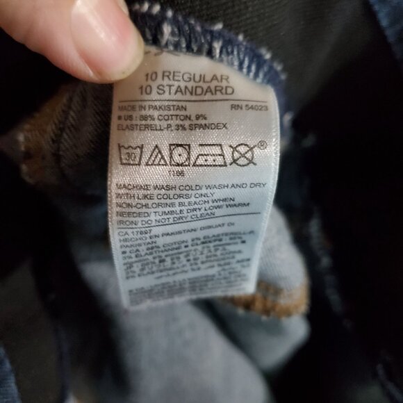 Old Navy Jeans Womens Size 10 Blue Rockstar Mid-Rise Jegging Stretch Pull On - Picture 3 of 10